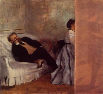 埃德加 德加 Edouard Manet and Madame